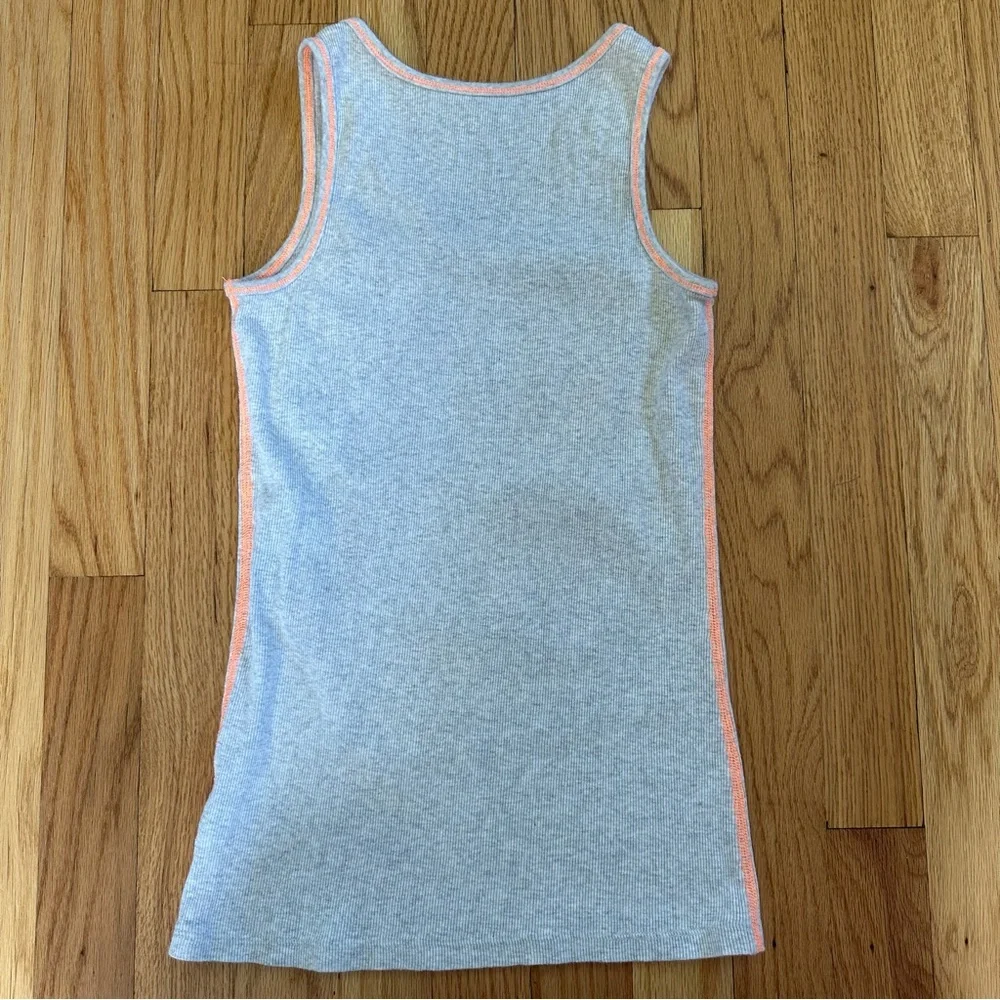 Justice Girls Ribbed Tank Top Hope Graphic Sz 14